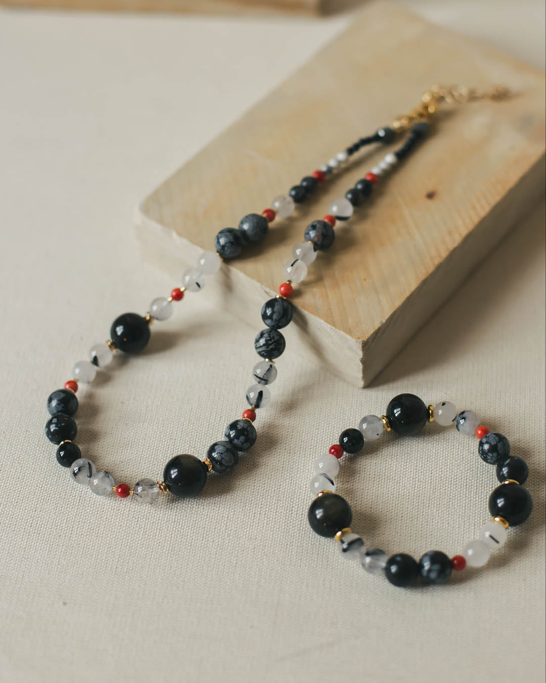 Collar & Pulsera Ancla Tu Verdad