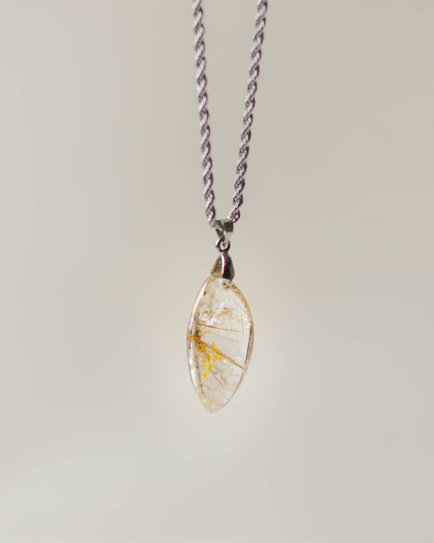 Dije Cuarzo Rutilado