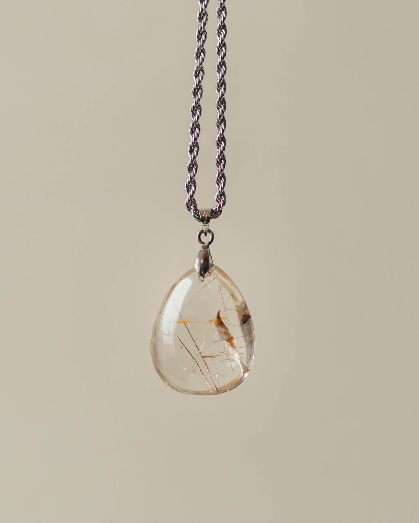 Dije Cuarzo Rutilado