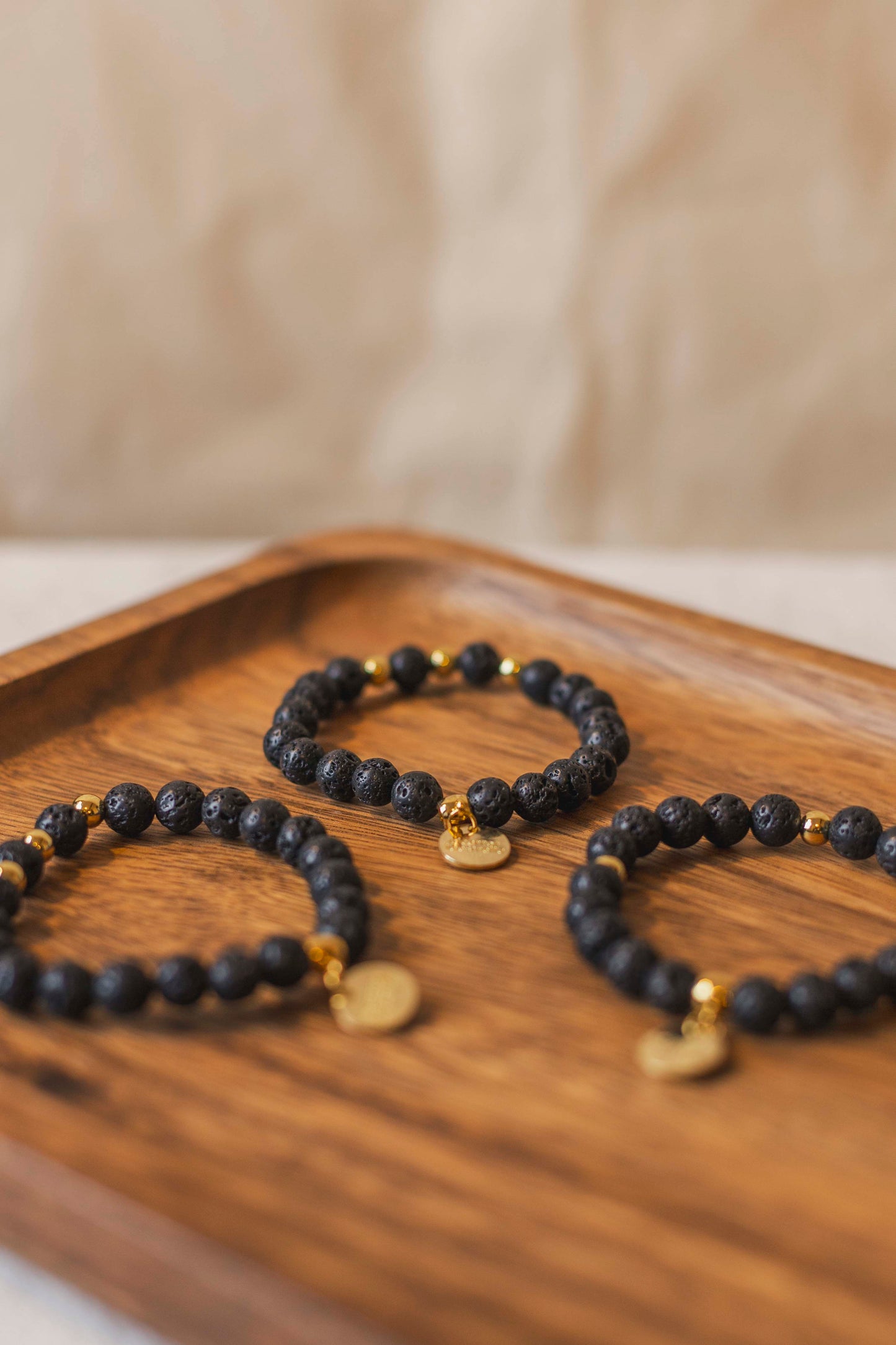 Pulsera Piedra Volcánica