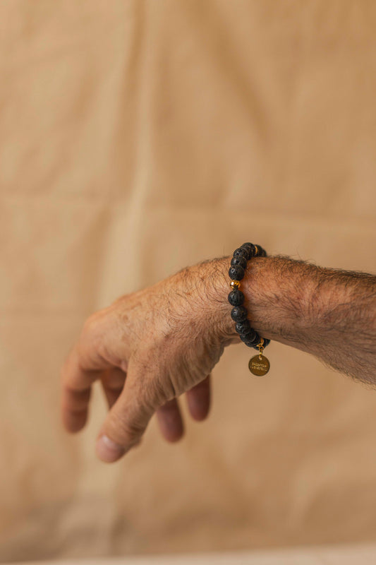 Pulsera Piedra Volcánica