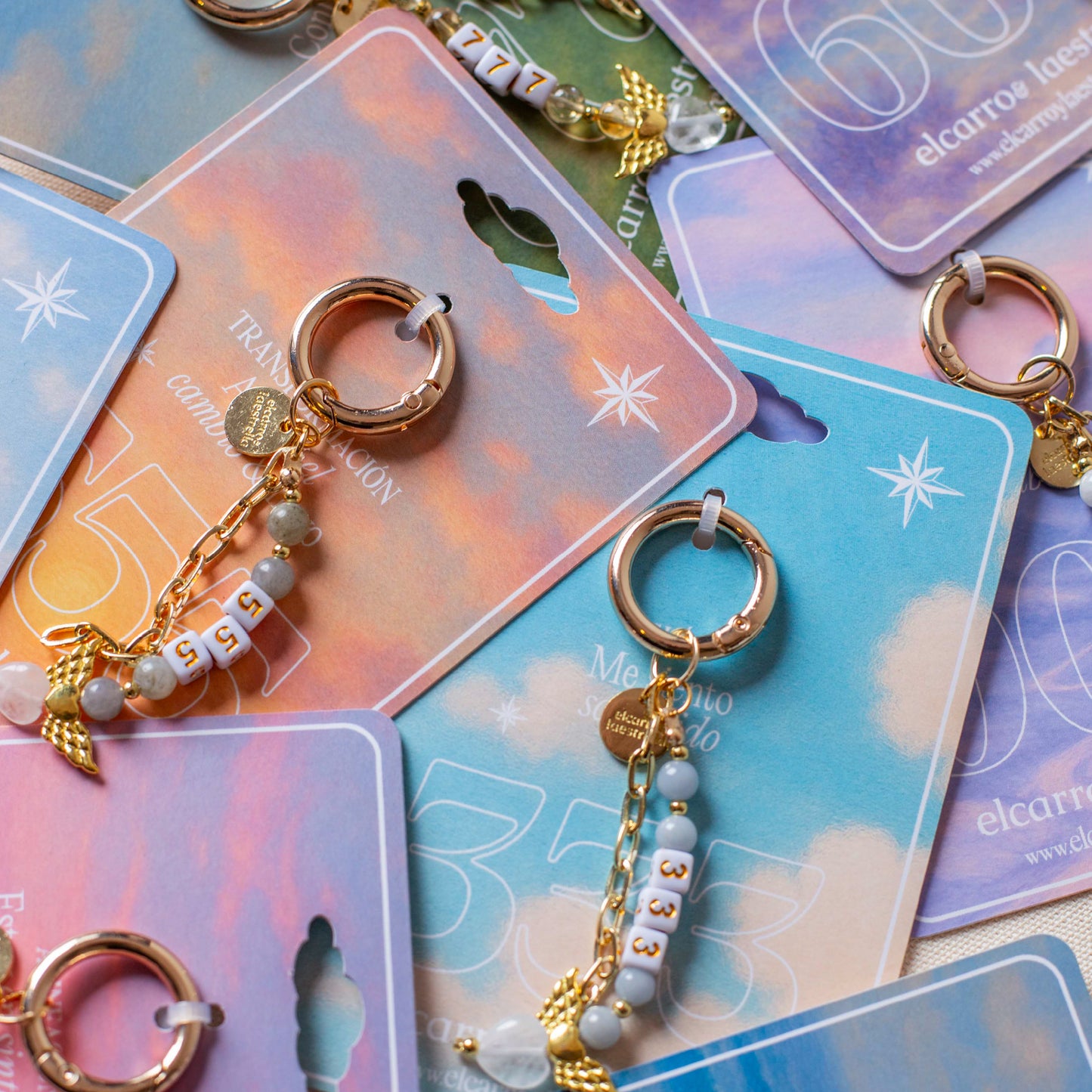 Llaveros Números Maestros